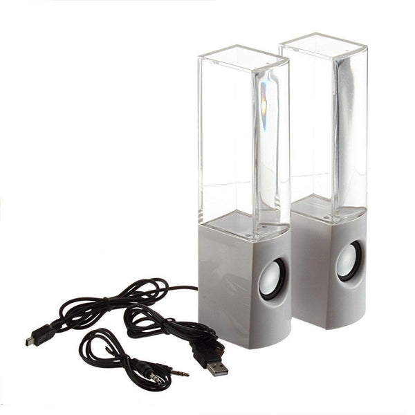 Water Fountain Led Dancing Light For Pc Laptop Phone Mini Speaker Music  Portable