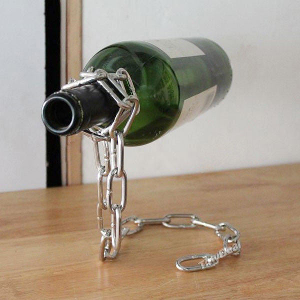 Store Magic Wine Bottle Holder - Folding Double Bottle Rack