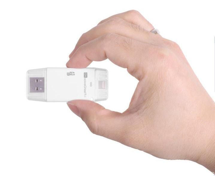 SD Card Reader for iPhone iPad, Portable Micro SD Card Reader