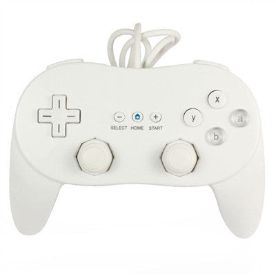 2 Classic Controller Pro Para Nintendo Wii Remote Blanco US Ship