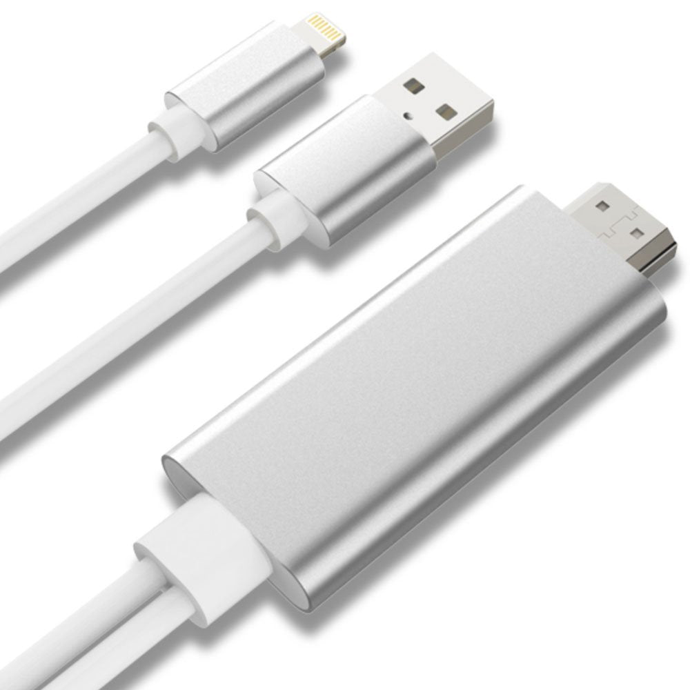 iPhone to TV iPad to TV  Apple Lightning to HDMI Adapter 